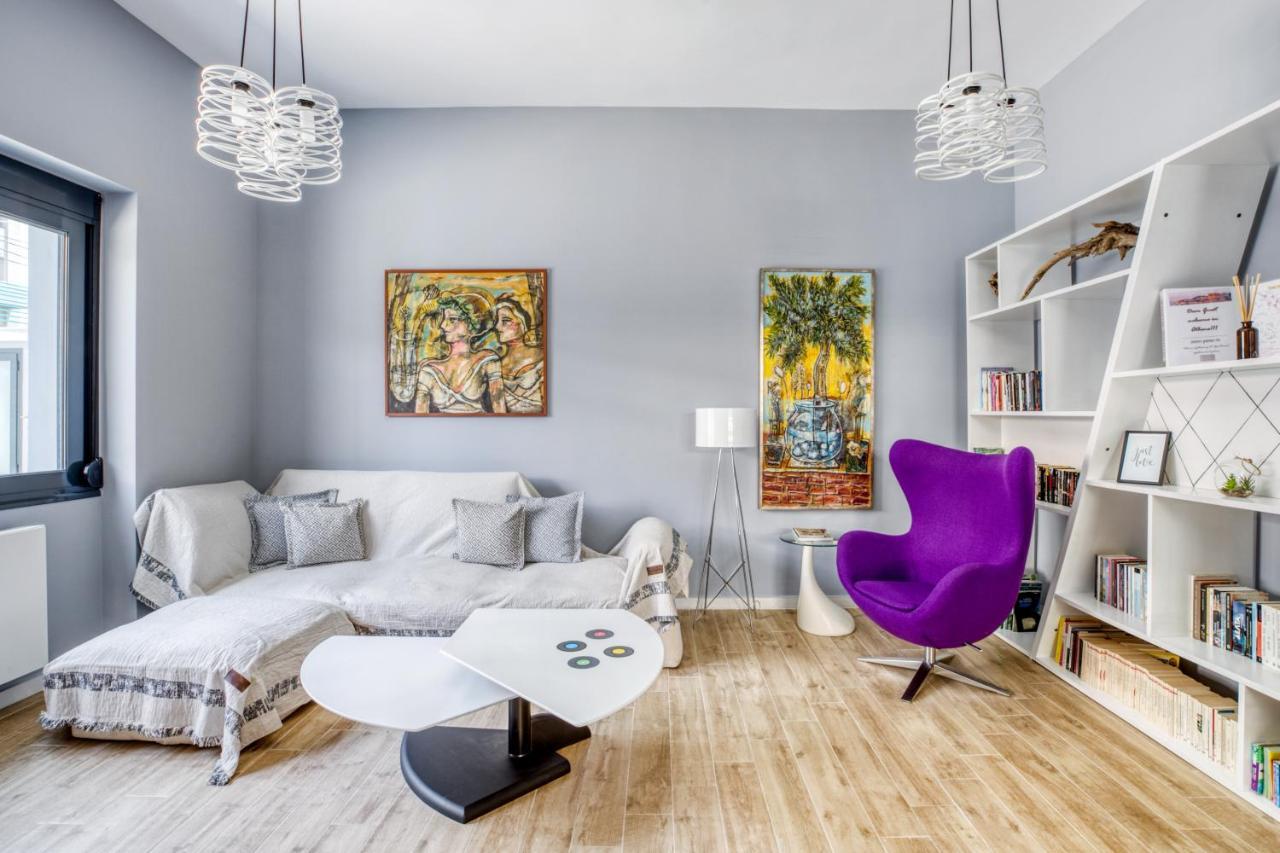 Spacious Flat With Courtyard And Private Parking! Atene Esterno foto