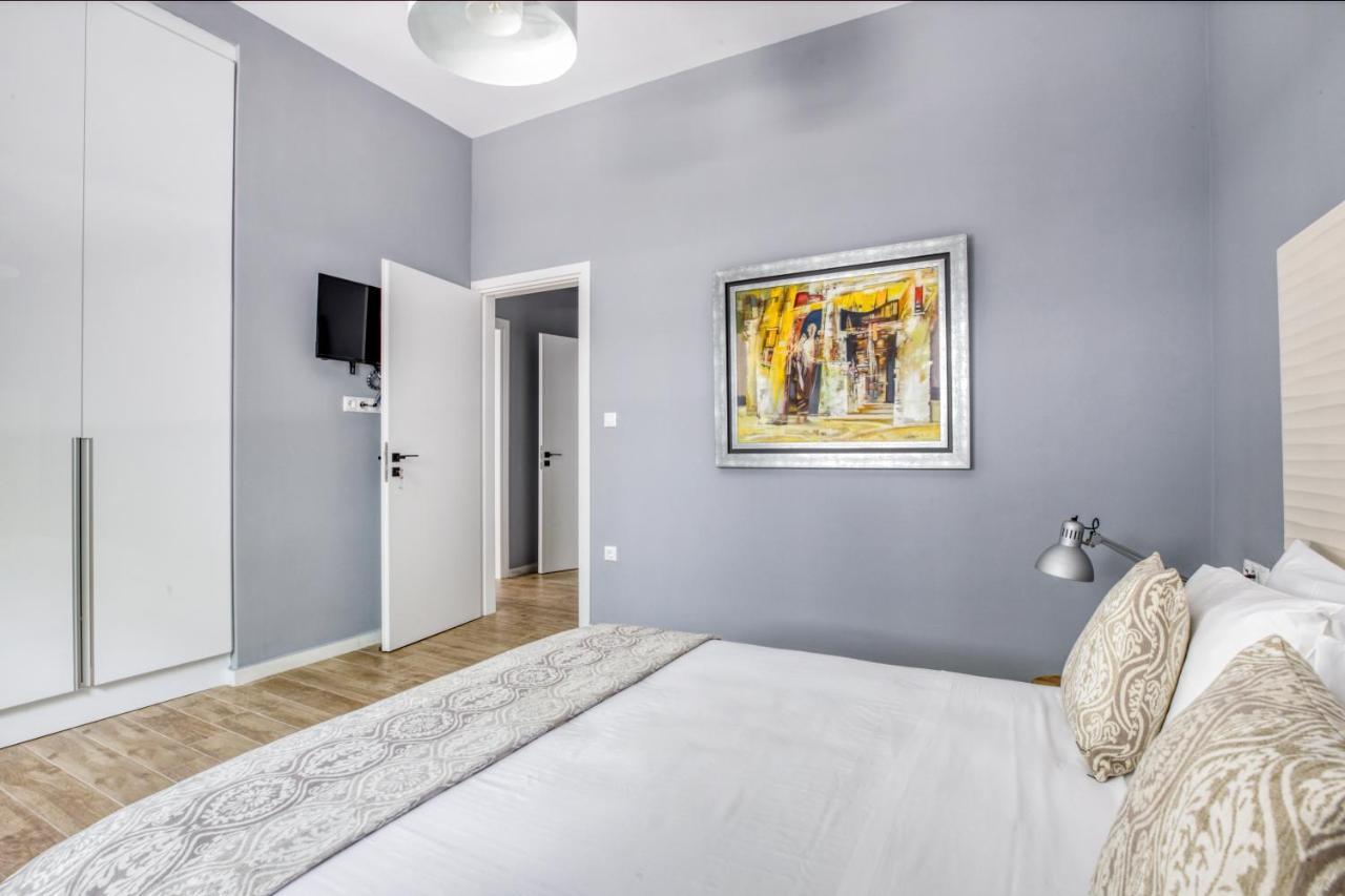 Spacious Flat With Courtyard And Private Parking! Atene Esterno foto