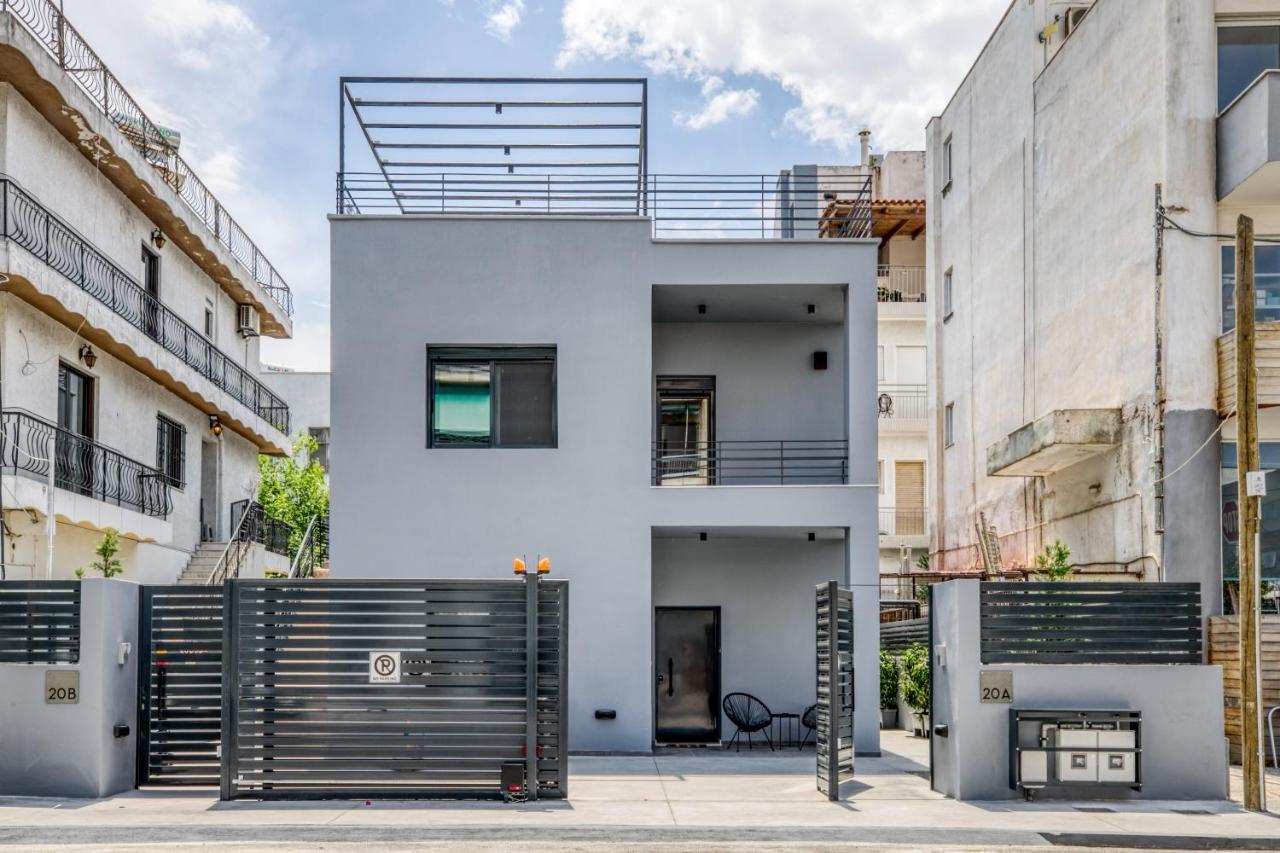 Spacious Flat With Courtyard And Private Parking! Atene Esterno foto