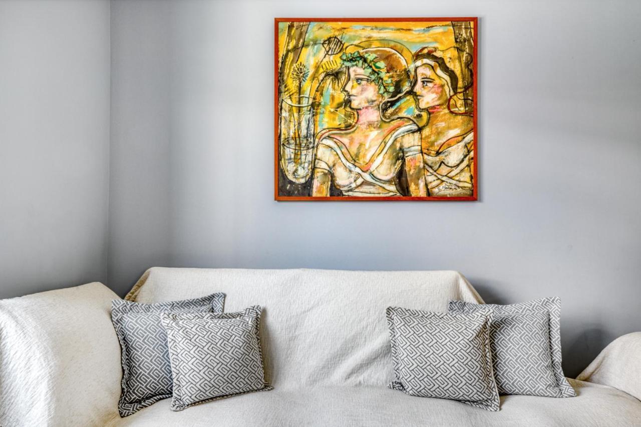 Spacious Flat With Courtyard And Private Parking! Atene Esterno foto